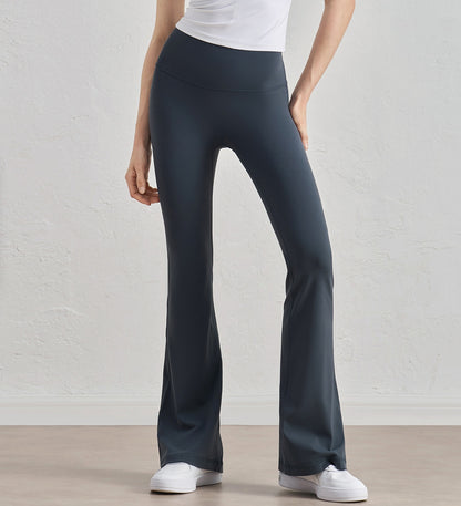 High Elasticity One Size Fits All High Waist Boot Cut Yoga Pants
