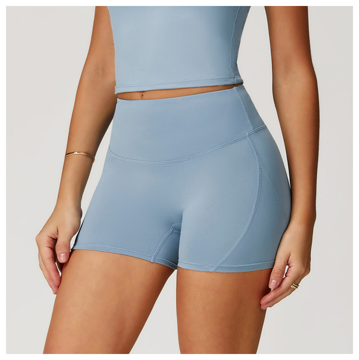 Flash Sale - Skin Touch Peach Line Sports Shorts