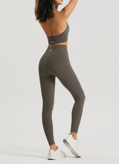 SkinTouch Simple Halter Top Back Beauty Sports Bra