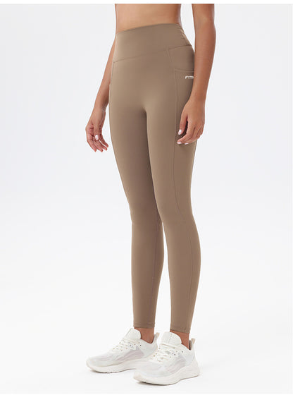 Cloudy Touch Pilaties Little Butterfly Pocket Sports Leggings