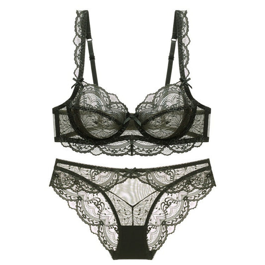 Persephone Intimates Set - Dark Green