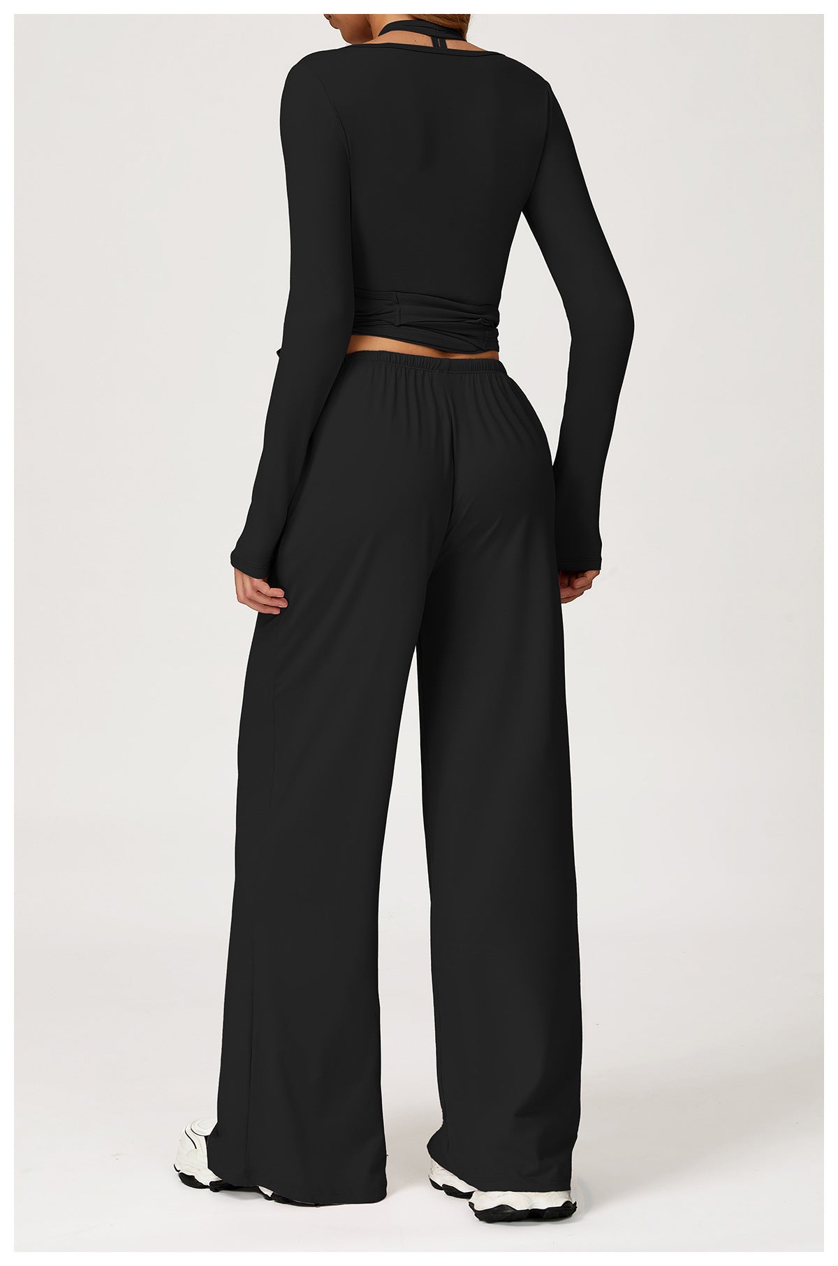 High Elasticity Straps Pilates Wrap Sports Top