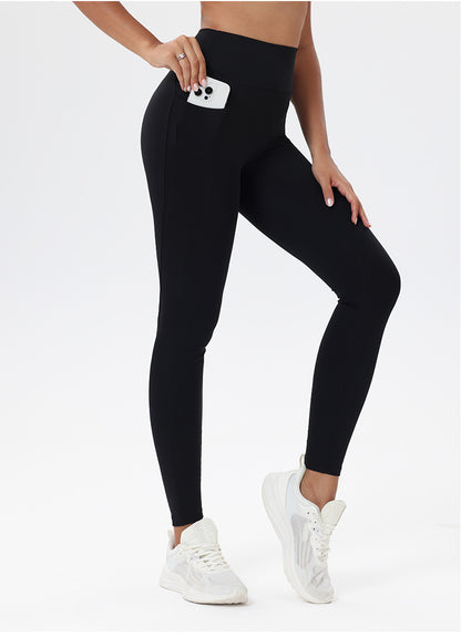 Cloudy Touch Pilaties Little Butterfly Pocket Sports Leggings