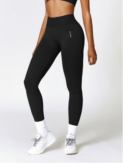 Flash Sale - Knitted Seamless V Shape Back Peach Booty Leggings