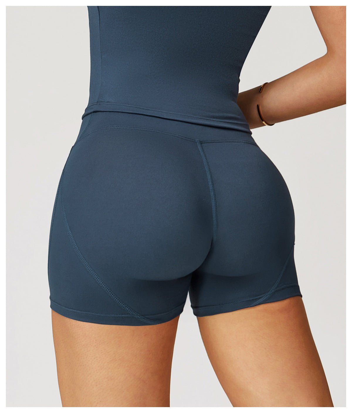 Flash Sale - Skin Touch Peach Line Sports Shorts