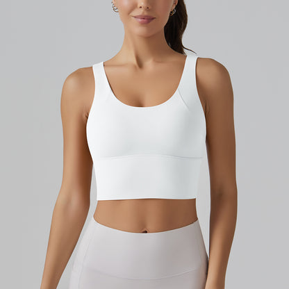 Full Coverage Deep V Back Beauty High Intensity Sports Bra