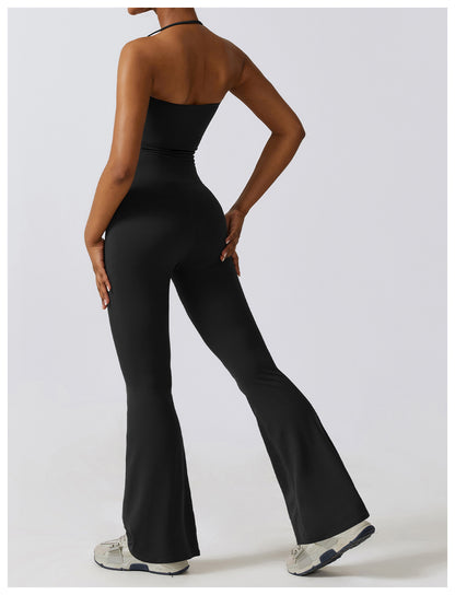 Flash Sale - SkinTouch Quick Dry One Piece Boot Cut Jumpsuit