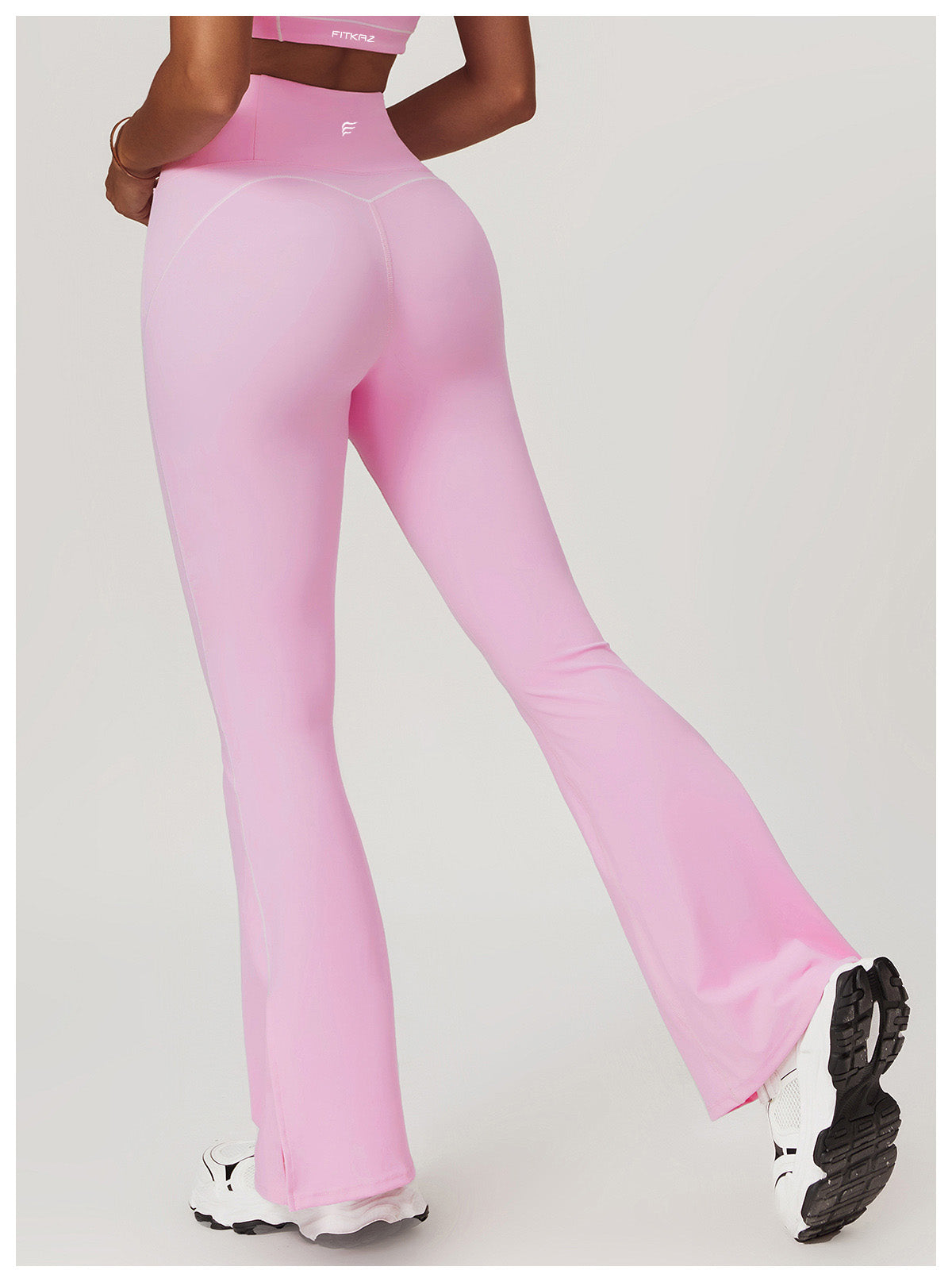 Skin Touch White Doodle Lines Sports Pants