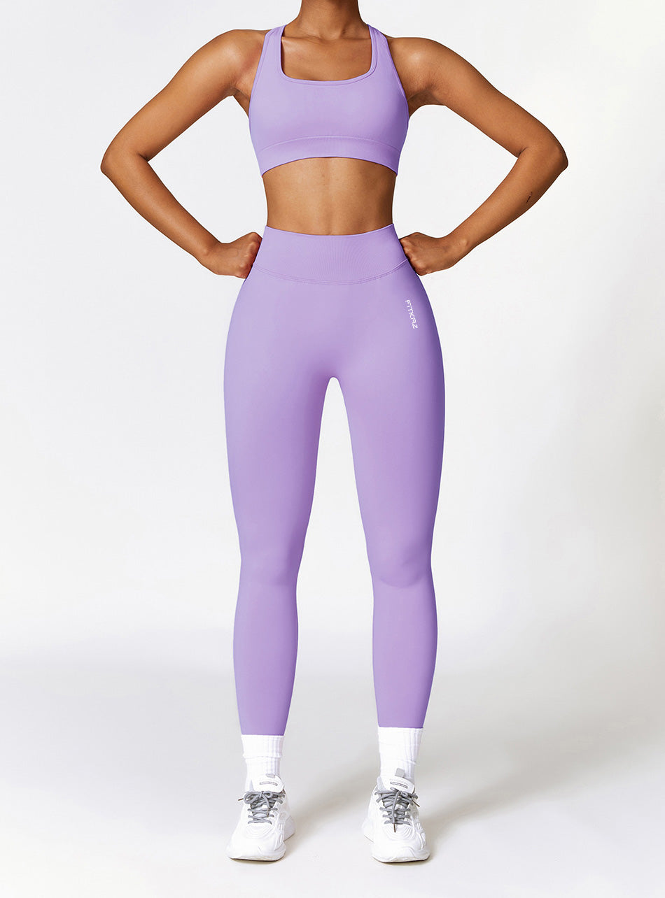 Flash Sale - Knitted Seamless V Shape Back Peach Booty Leggings