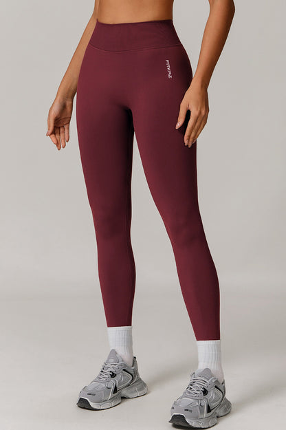 Knitted Seamless V Shape Back Peach Booty Leggings