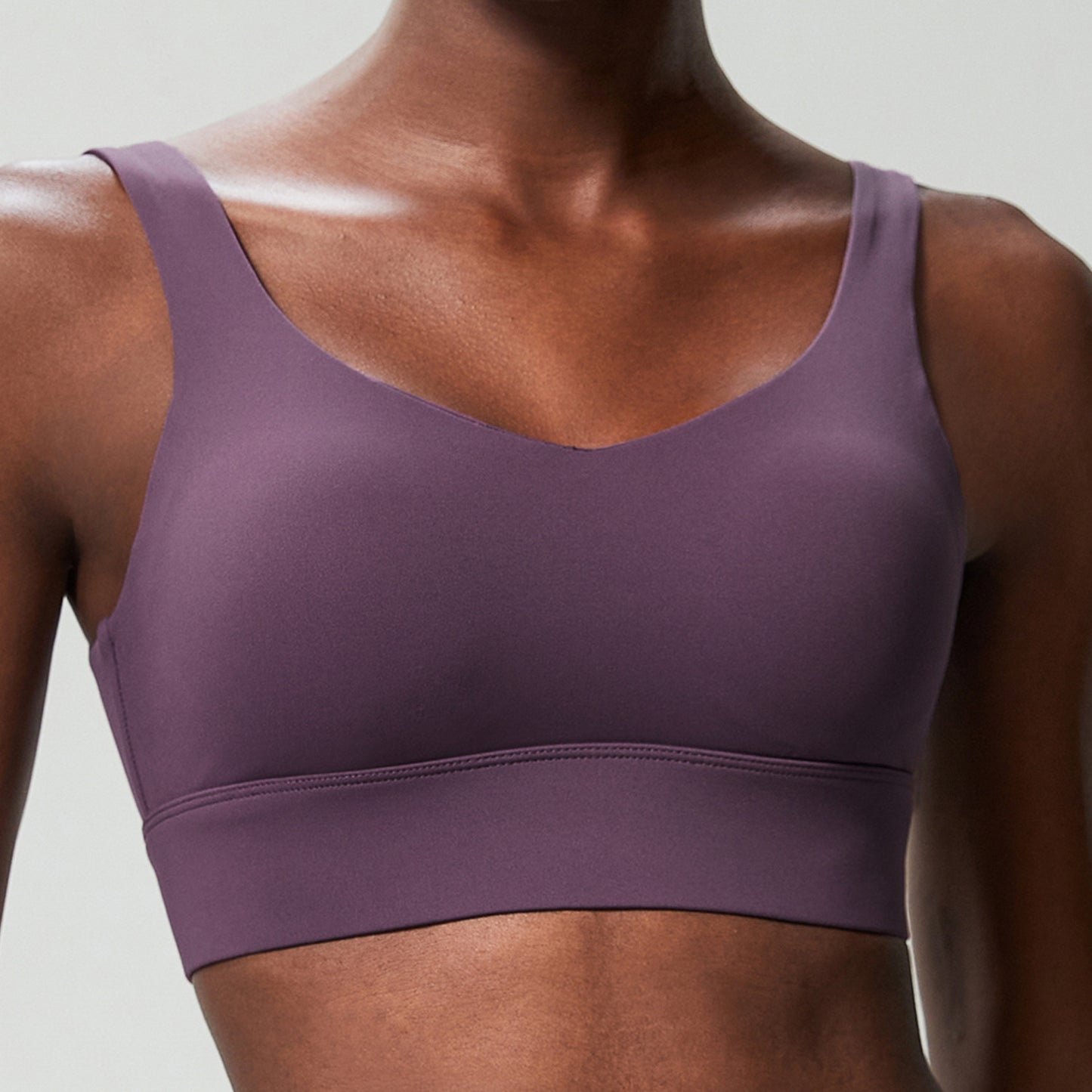 Fixed Pads Push Up High Intensity Sports Bra