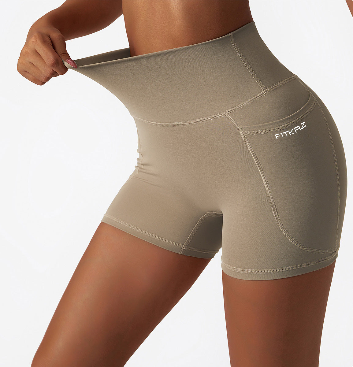 Ice Silk Naked Touch Pocket Shorts